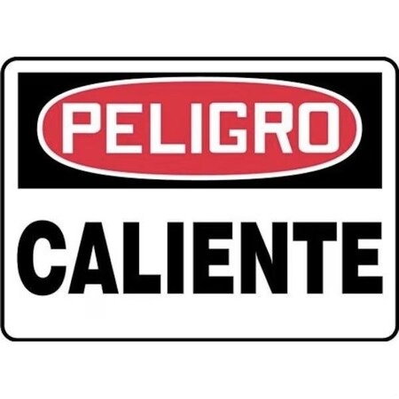 Accuform SPANISH BILINGUAL Safety Sign 7 in SHMCPG019XL SHMCPG019XL